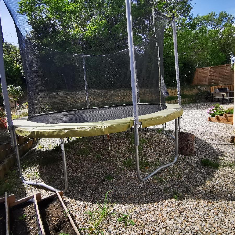 ベジエ Cool Mediterranean Life 8 People Jacuzzi Barbecue Gametrampoline 2 Parkingヴィラ エクステリア 写真